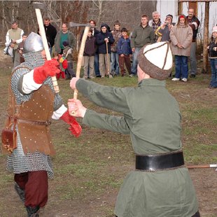Fegyveres harci bemutató