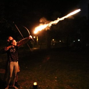 Tüzesvessző lövés